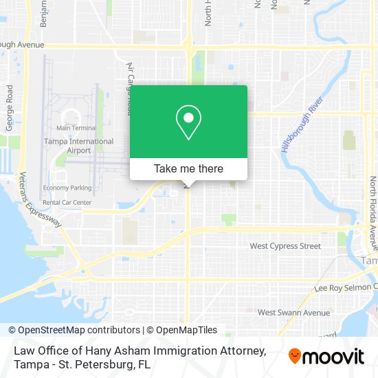 Law Office of Hany Asham Immigration Attorney map