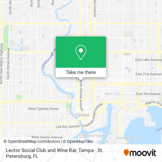 Lector Social Club and Wine Bar map