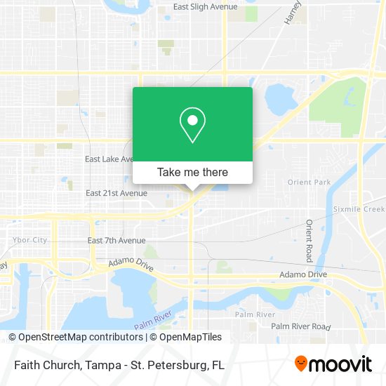 Faith Church map