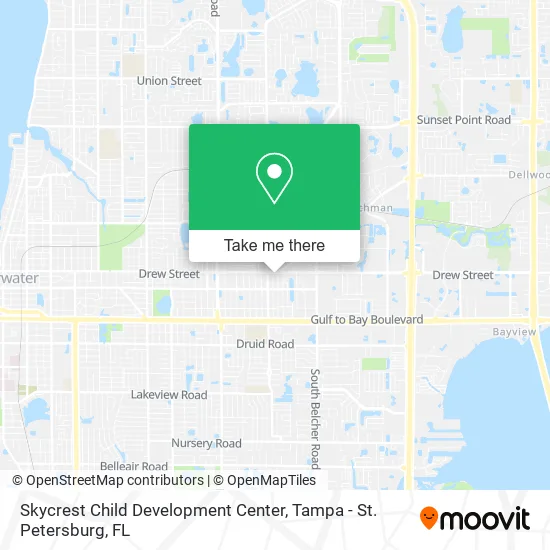 Mapa de Skycrest Child Development Center