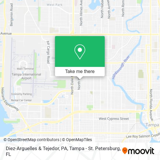 Mapa de Diez-Arguelles & Tejedor, PA