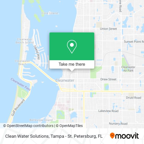 Clean Water Solutions map