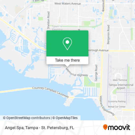Mapa de Angel Spa