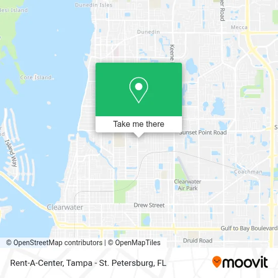 Rent-A-Center map