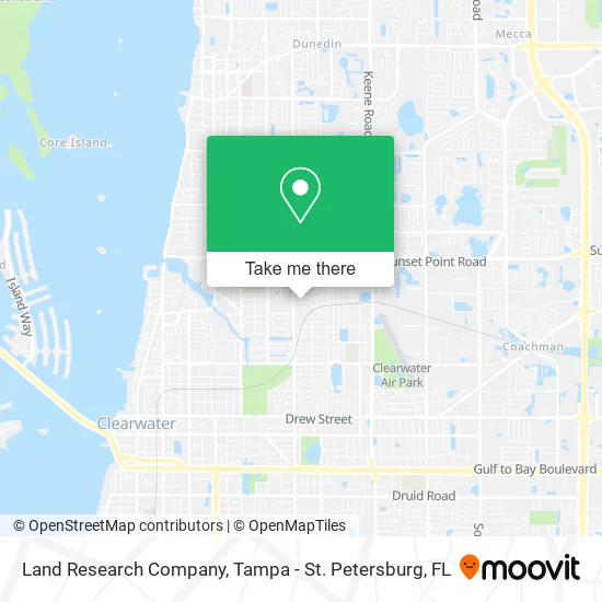 Land Research Company map