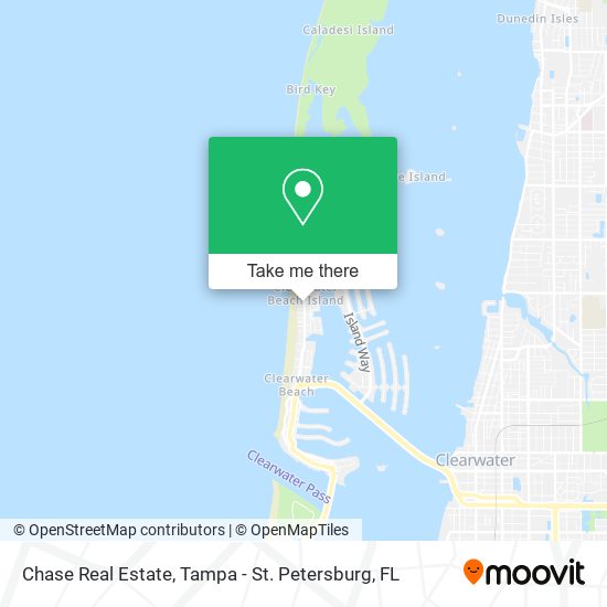 Chase Real Estate map