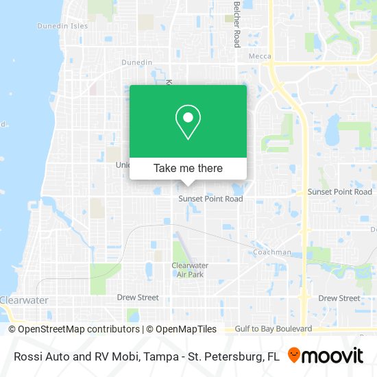 Rossi Auto and RV Mobi map