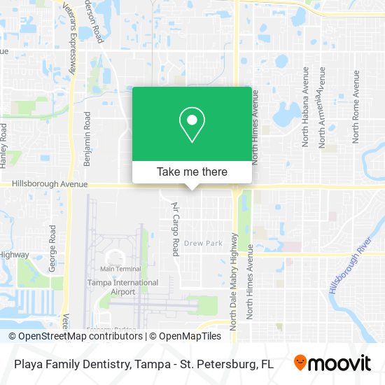 Playa Family Dentistry map