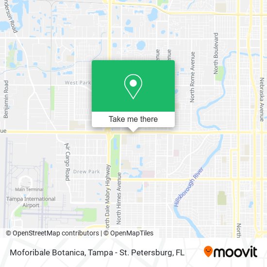 Moforibale Botanica map