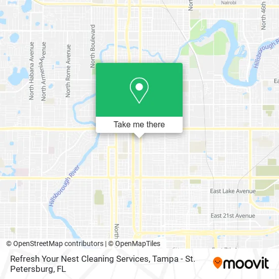 Refresh Your Nest Cleaning Services map