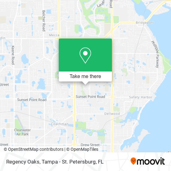 Regency Oaks map