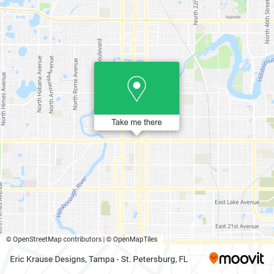 Mapa de Eric Krause Designs