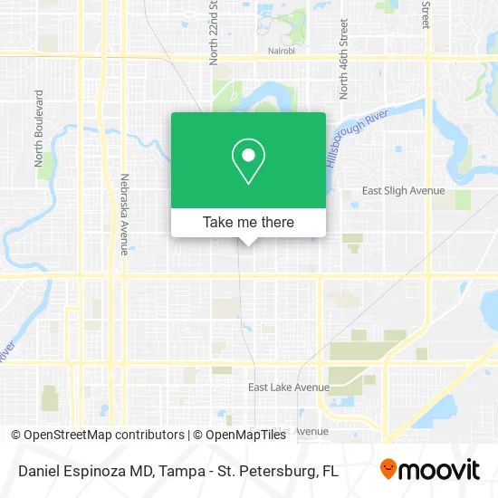 Daniel Espinoza MD map