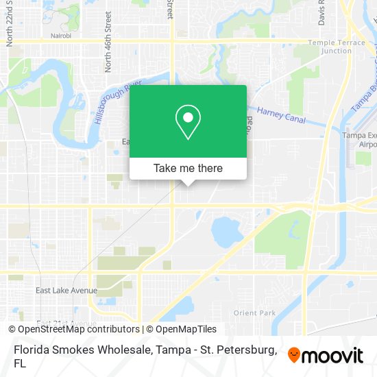 Mapa de Florida Smokes Wholesale