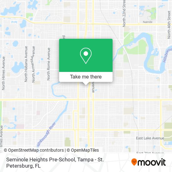 Seminole Heights Pre-School map