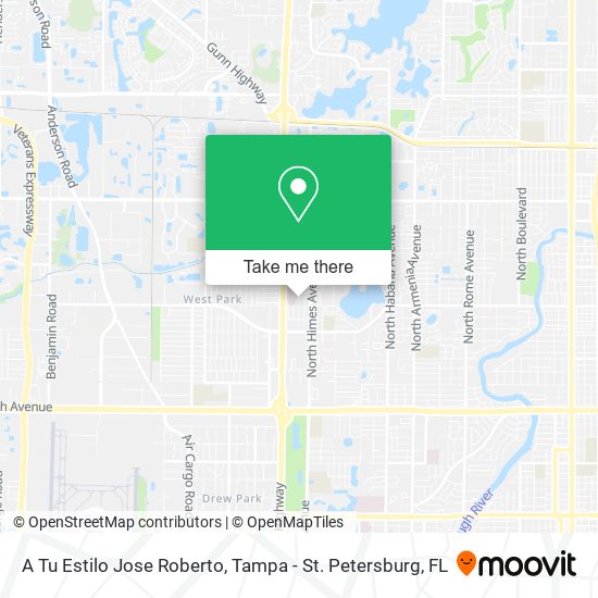 Mapa de A Tu Estilo Jose Roberto