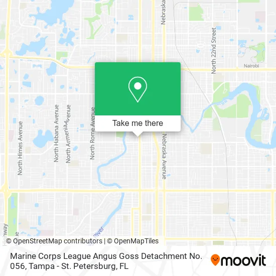 Mapa de Marine Corps League Angus Goss Detachment No. 056