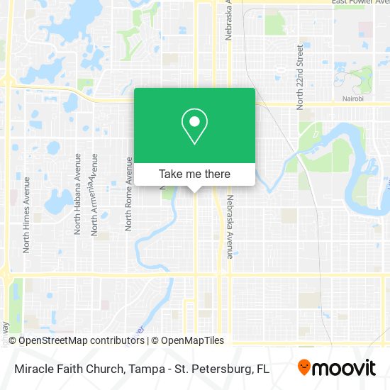 Mapa de Miracle Faith Church