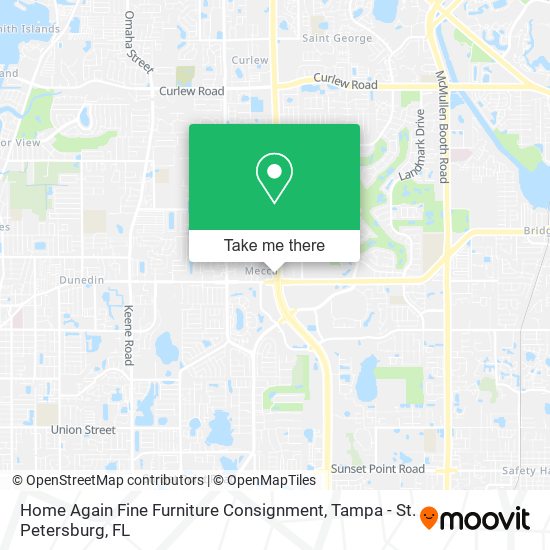 Home Again Fine Furniture Consignment map