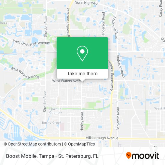 Boost Mobile map