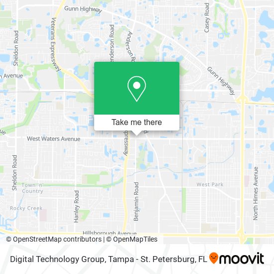 Digital Technology Group map