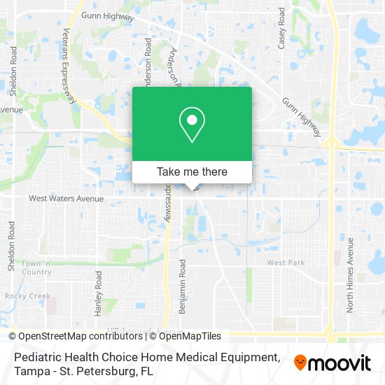 Pediatric Health Choice Home Medical Equipment map