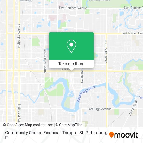 Community Choice Financial map