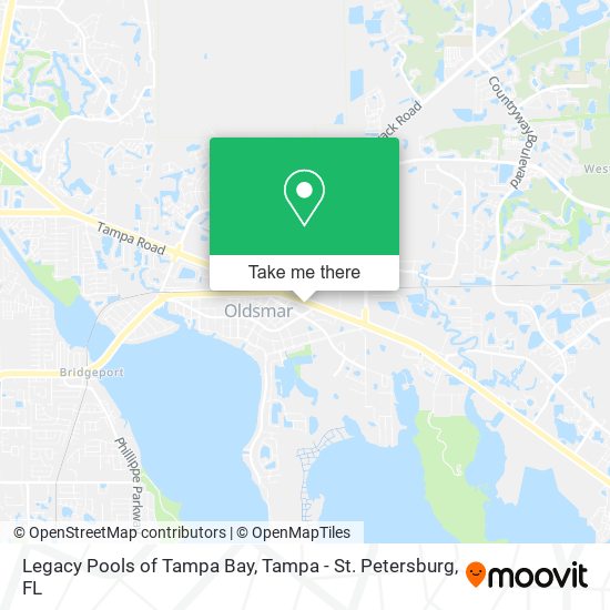 Mapa de Legacy Pools of Tampa Bay