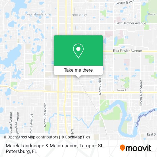 Mapa de Marek Landscape & Maintenance