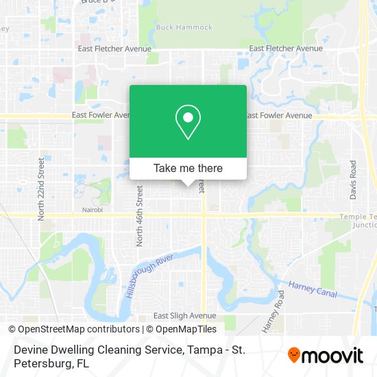 Devine Dwelling Cleaning Service map