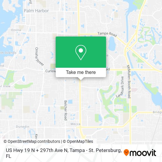 US Hwy 19 N + 297th Ave N map