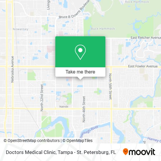 Mapa de Doctors Medical Clinic