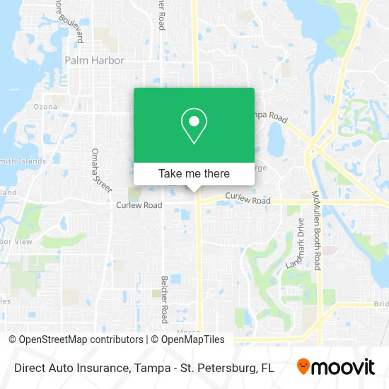 Direct Auto Insurance map