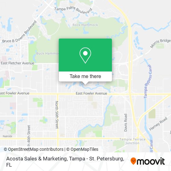 Acosta Sales & Marketing map