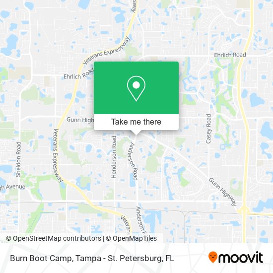 Burn Boot Camp map