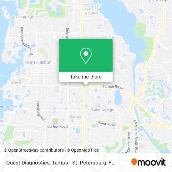 Mapa de Quest Diagnostics