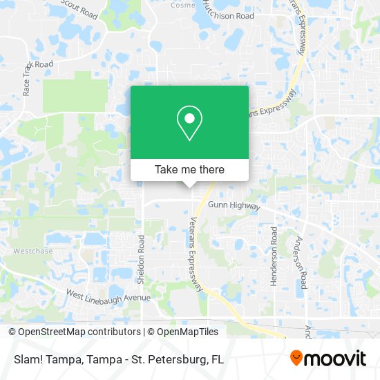 Slam! Tampa map