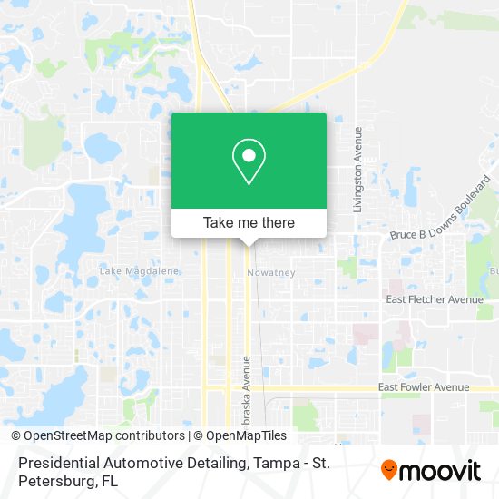 Presidential Automotive Detailing map