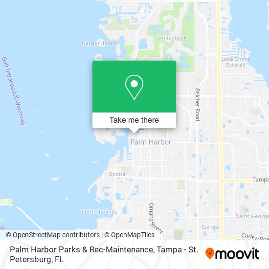 Mapa de Palm Harbor Parks & Rec-Maintenance