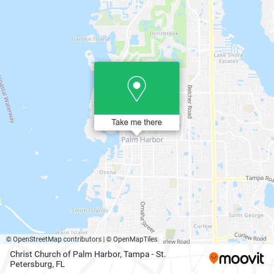 Mapa de Christ Church of Palm Harbor