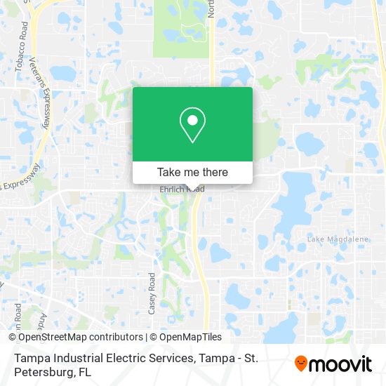 Tampa Industrial Electric Services map