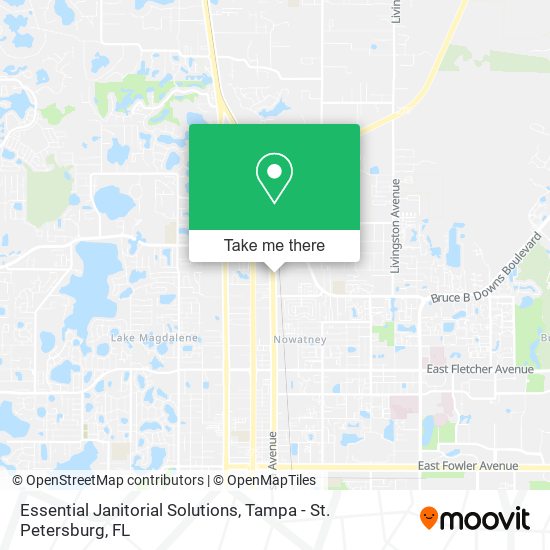 Essential Janitorial Solutions map