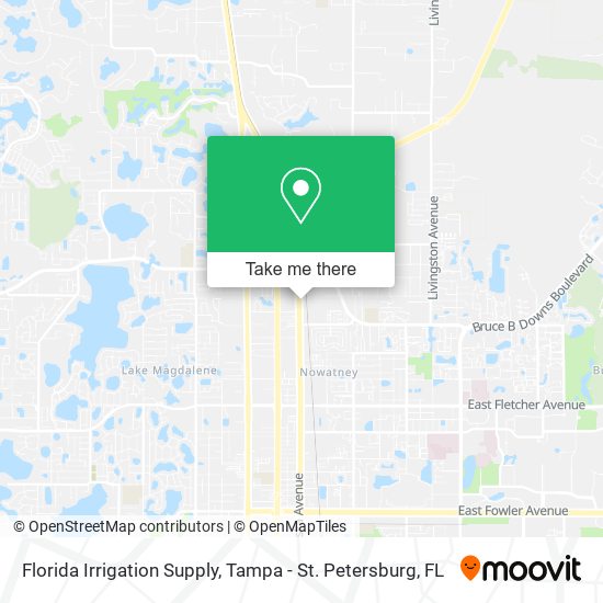 Florida Irrigation Supply map