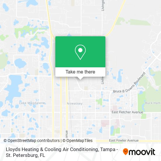 Lloyds Heating & Cooling Air Conditioning map