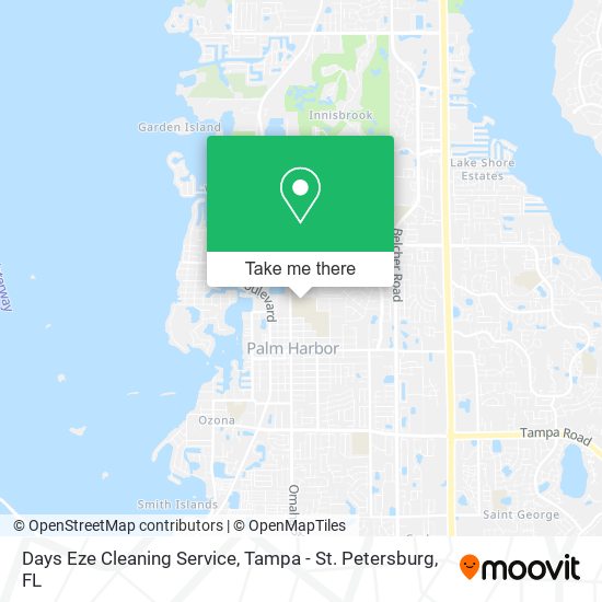 Days Eze Cleaning Service map