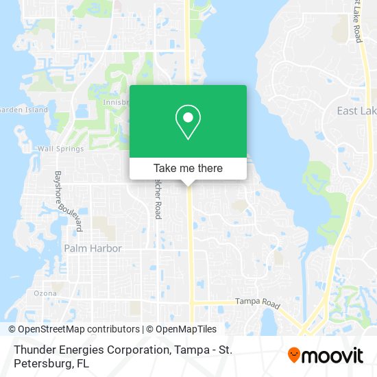 Thunder Energies Corporation map