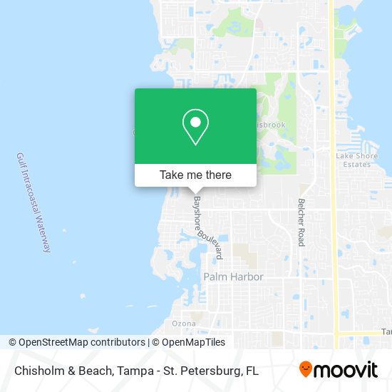 Chisholm & Beach map