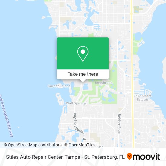 Mapa de Stiles Auto Repair Center