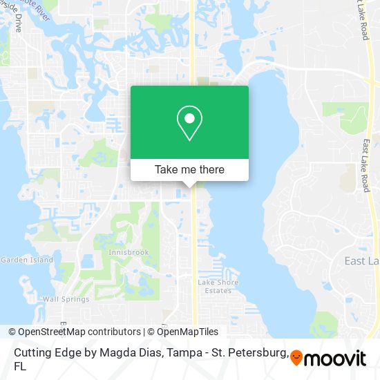 Cutting Edge by Magda Dias map