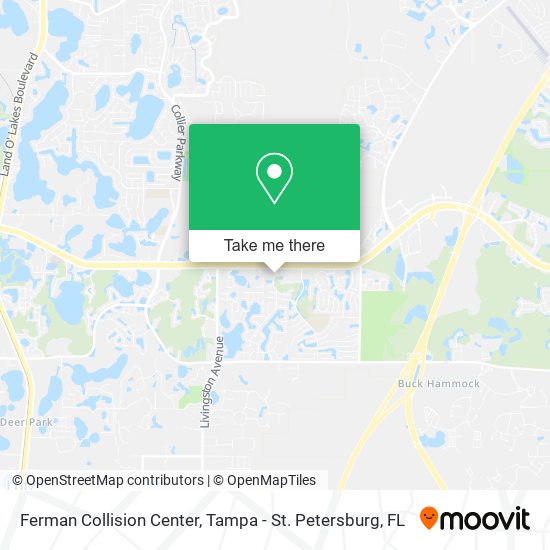 Ferman Collision Center map